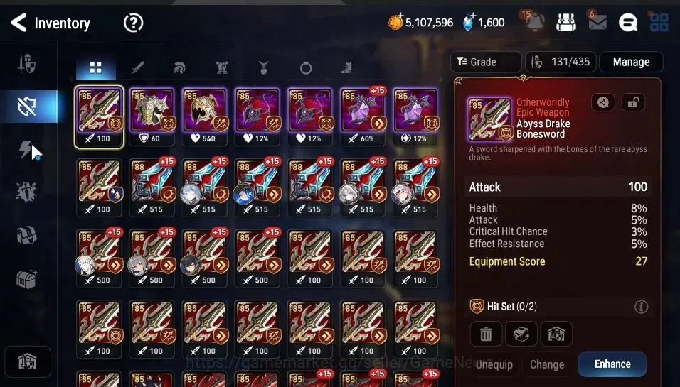 Epic Seven Accounts Mid-Tier GLOBAL Unverif|NewEra|8 ML[Harsetti,LW Peira,SSez,DB Senya,Etc]+Setsuka,AS Flan,TA 19