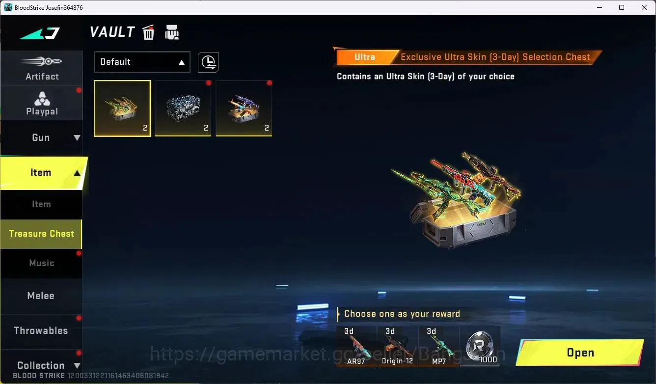 Blood Strike Accounts ASIA | Collab AK47-Sacred Axe Rhitta (7DS)|Legend image 5