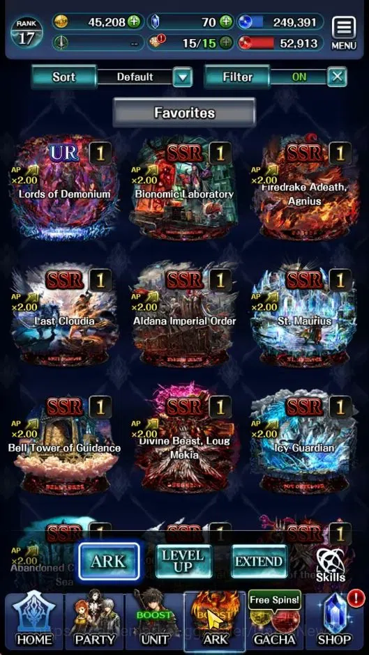 Last Cloudia Accounts GLOBAL|Rank 17|Top Tier Unit [Spirit Maiden Sera,G image 2