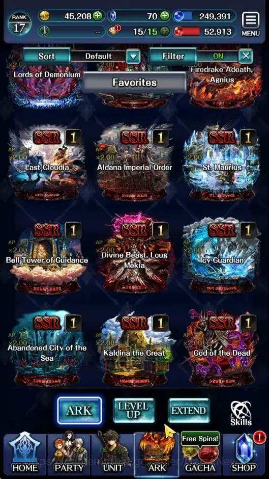 Last Cloudia Accounts GLOBAL|Rank 17|Top Tier Unit [Spirit Maiden Sera,G image 3