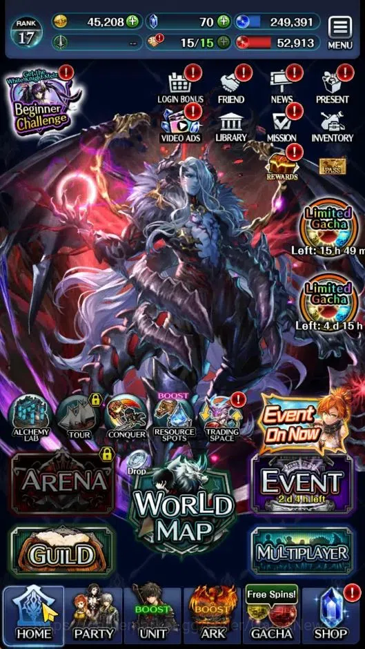 Last Cloudia Accounts GLOBAL|Rank 17|Top Tier Unit [Spirit Maiden Sera,G image 5