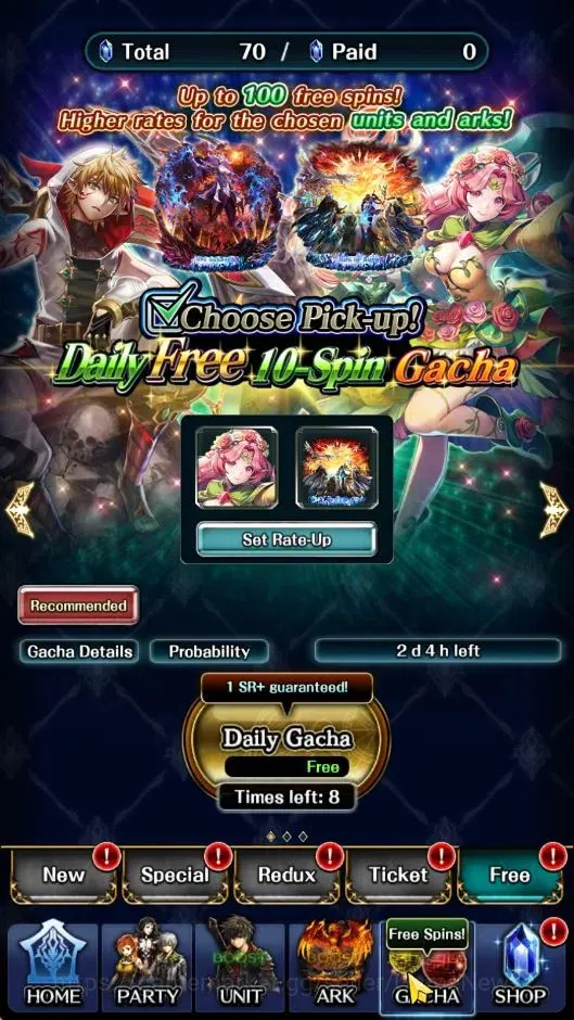 Last Cloudia Accounts GLOBAL|Rank 17|Top Tier Unit [Spirit Maiden Sera,G image 6