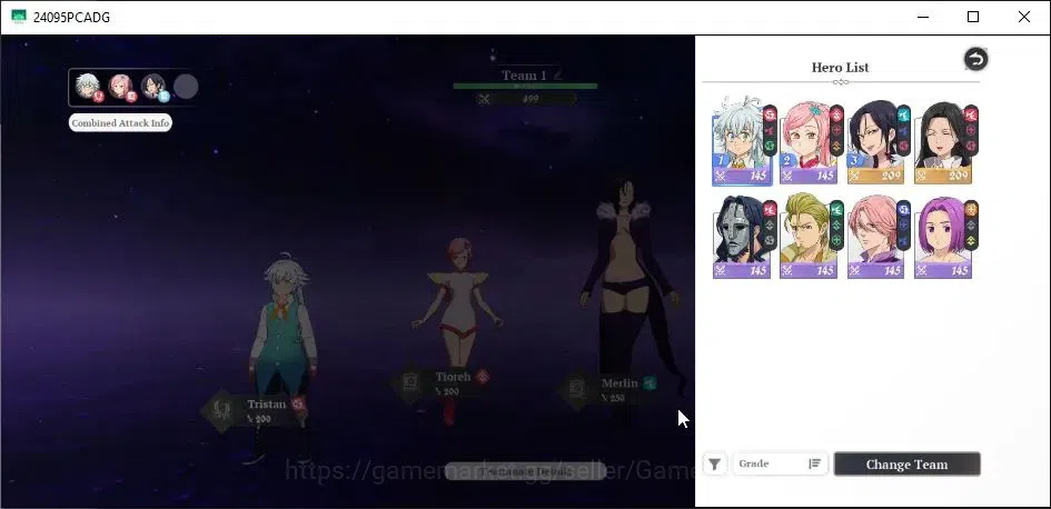 The Seven Deadly Sins: Origin Accounts EU|Lv 2|Starter 2 SSR [ Merlin,Guila ]| 6 SR[Trist image 2