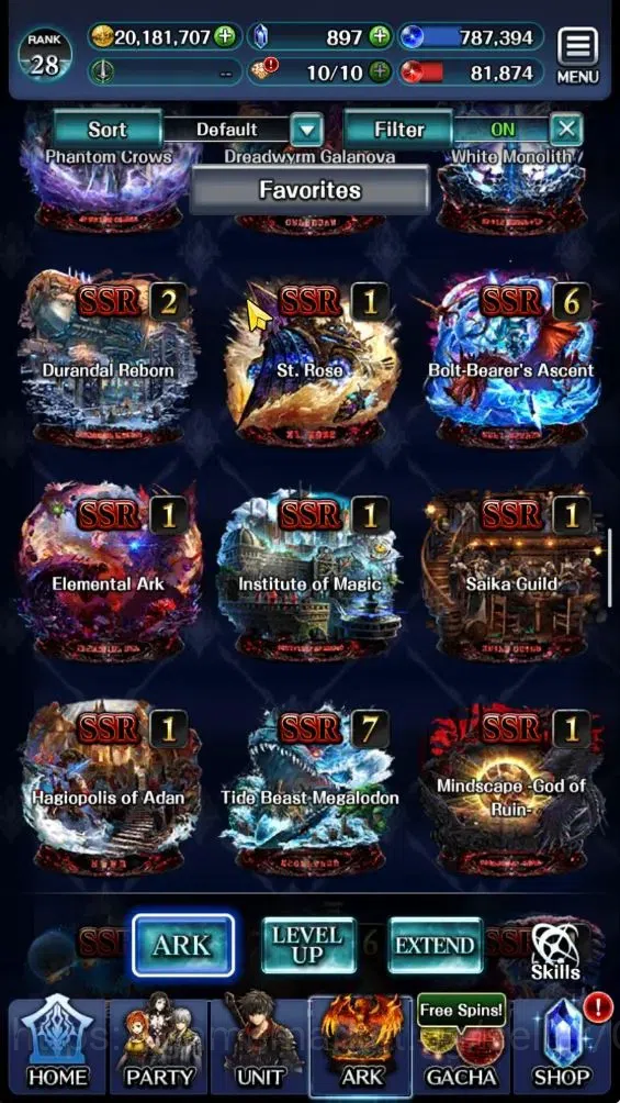 Last Cloudia Accounts GLOBAL|Rank 28|Manny Collab(Ainz Ooal,Alphen,Vergi image 12