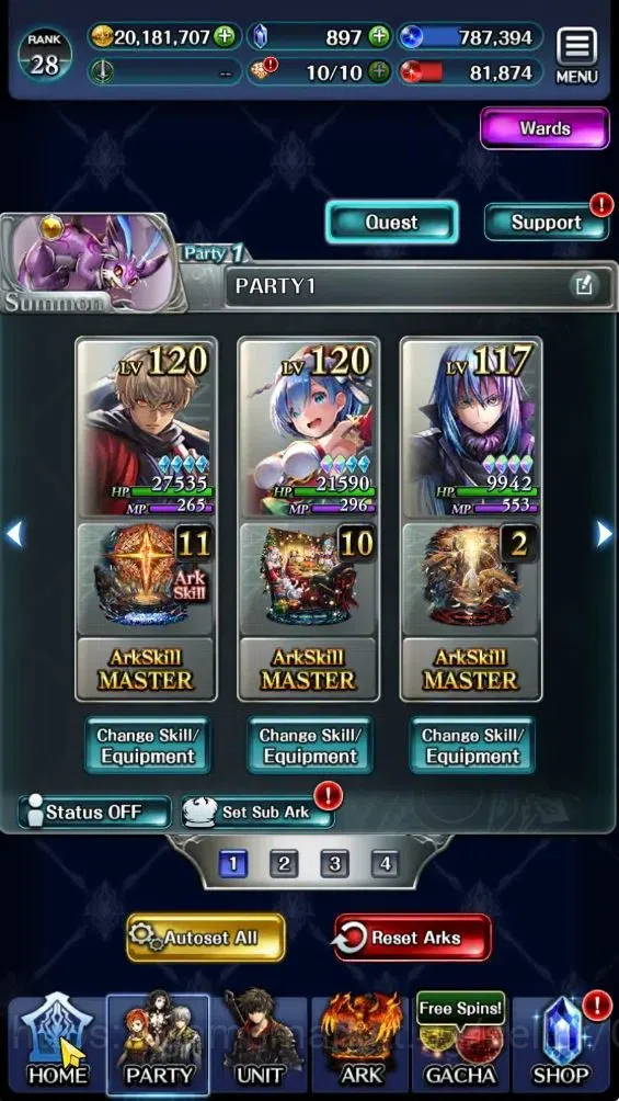 Last Cloudia Accounts GLOBAL|Rank 28|Manny Collab(Ainz Ooal,Alphen,Vergi image 17
