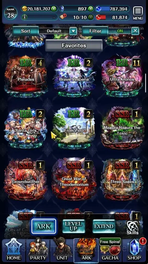 Last Cloudia Accounts GLOBAL|Rank 28|Manny Collab(Ainz Ooal,Alphen,Vergi image 9
