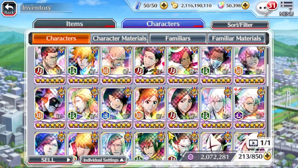 Bleach: Brave Souls Accounts [GBL]50K Orb|Soul Reaper[Shunsui,Jushiro],Ichigo 1 image 10