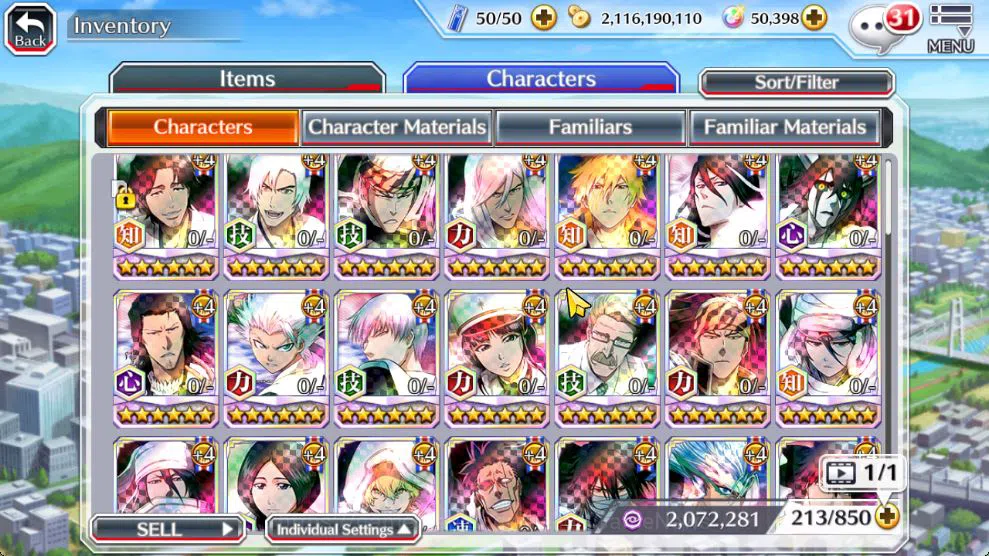 Bleach: Brave Souls Accounts [GBL]50K Orb|Soul Reaper[Shunsui,Jushiro],Ichigo 1 image 8
