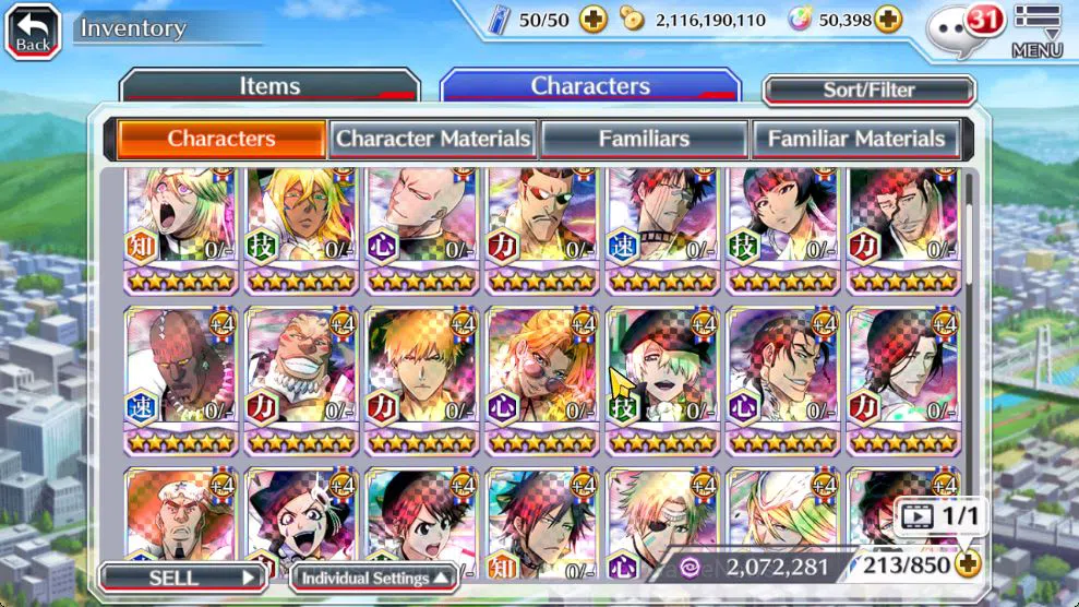 Bleach: Brave Souls Accounts [GBL]50K Orb|Soul Reaper[Shunsui,Jushiro],Ichigo 1 image 9