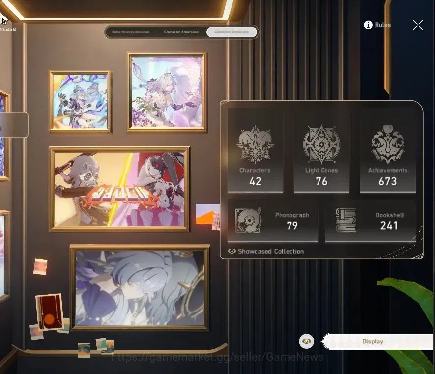 Honkai Star Rail Accounts Asia|TL 68|12 Limited|[SW 999,Castorice,Hyacine]+S image 3