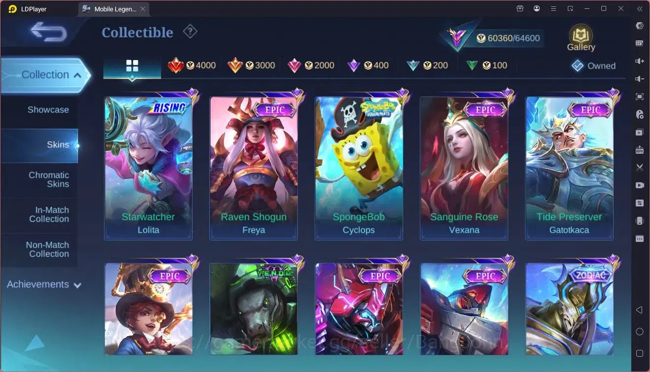 Mobile Legends: Bang Bang Accounts Collector Global |Hero 120|Skin 241|Renowned|Legend Johnson|Naruto Lukas|KOF 12