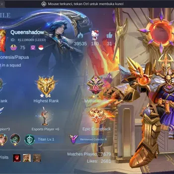 Mobile Legends: Bang Bang Accounts Collector Global |Hero 120|Skin 241|Renowned|Legend Johnson|Naruto Lukas|KOF