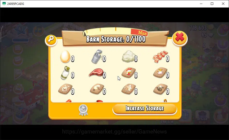 Hay Day Accounts Level 41 | Barn Storage 1100 + Silo Storage 625 |  image 13