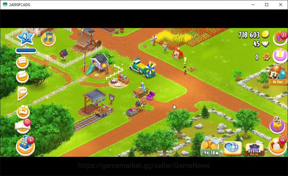 Hay Day Accounts Level 41 | Barn Storage 1100 + Silo Storage 625 |  image 3