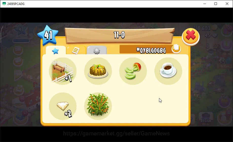 Hay Day Accounts Level 41 | Barn Storage 1100 + Silo Storage 625 |  image 8
