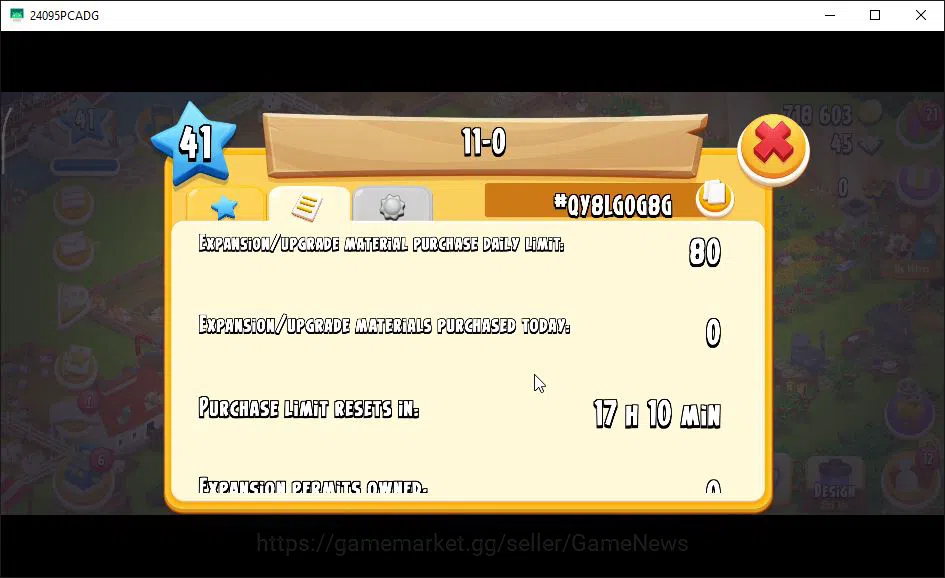 Hay Day Accounts Level 41 | Barn Storage 1100 + Silo Storage 625 |  image 9