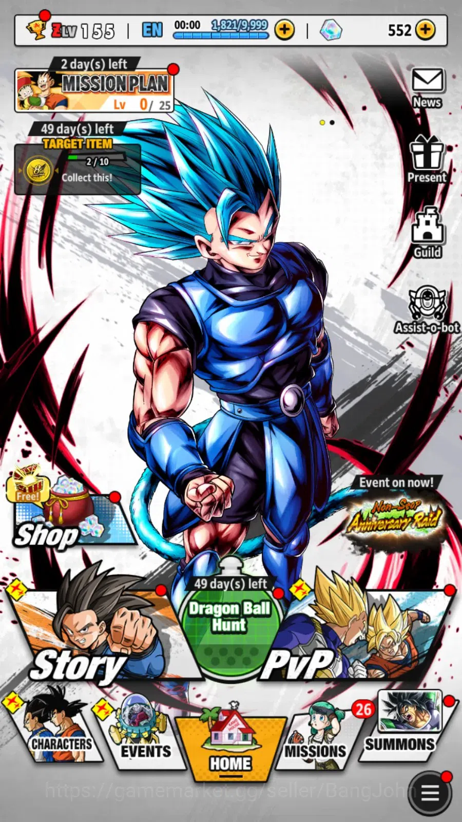 Dragon Ball Legends Accounts Android | Lv 155| 176M Total Power|2 UL|UL Ssuper  image 12