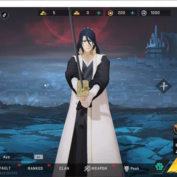 Blood Strike Collab Skin ASIA | Best Starter | Collab BLEACH Melee Zanpakut image 1