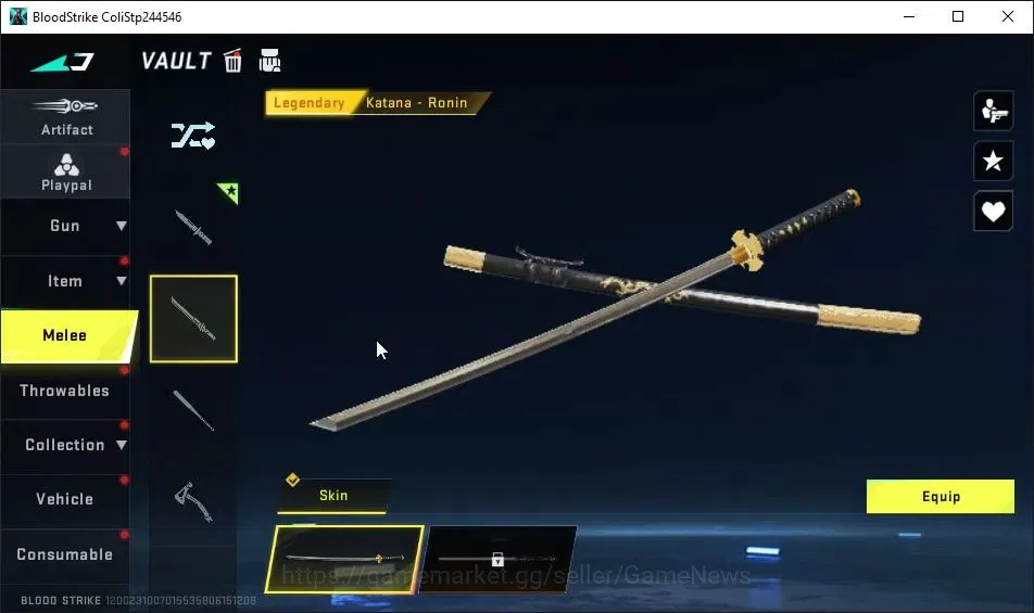 Blood Strike Accounts ASIA|Starter|Melee ULTRA Talon Knife-Sanctum|ULTRA image 6