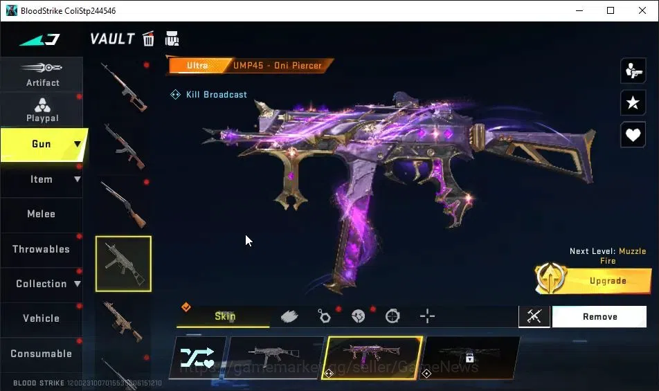 Blood Strike Accounts ASIA|Starter|Melee ULTRA Talon Knife-Sanctum|ULTRA image 9