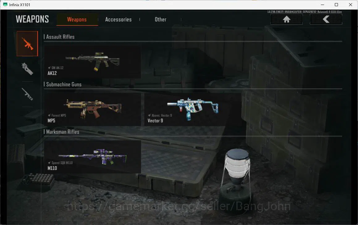 Arena Breakout Accounts Mobile|lvl 25, SV 6,5M CV 3M, More skin n detail c image 2