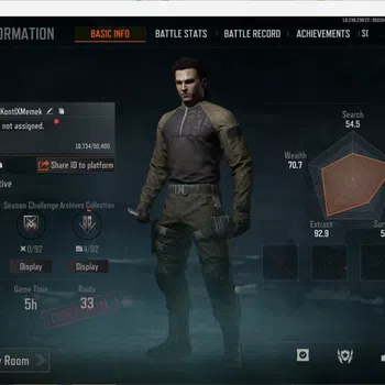 Arena Breakout Mid-Tier Mobile|lvl 25, SV 6,5M CV 3M, More skin n detail c image 1