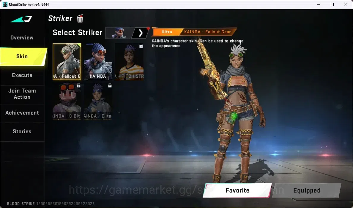 Blood Strike Accounts ASIA | 3 ETERNAL GUN:M4A1, AK47,UMP45 |1 ETERNAL S image 15