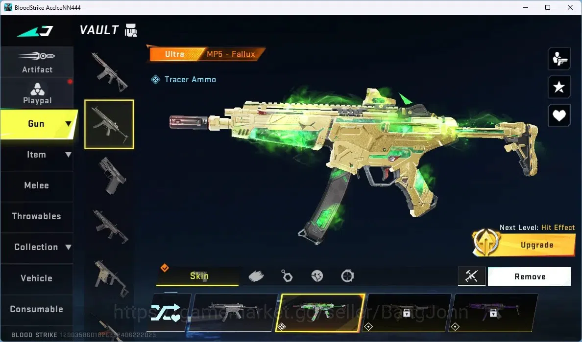 Blood Strike Accounts ASIA | 3 ETERNAL GUN:M4A1, AK47,UMP45 |1 ETERNAL S image 3