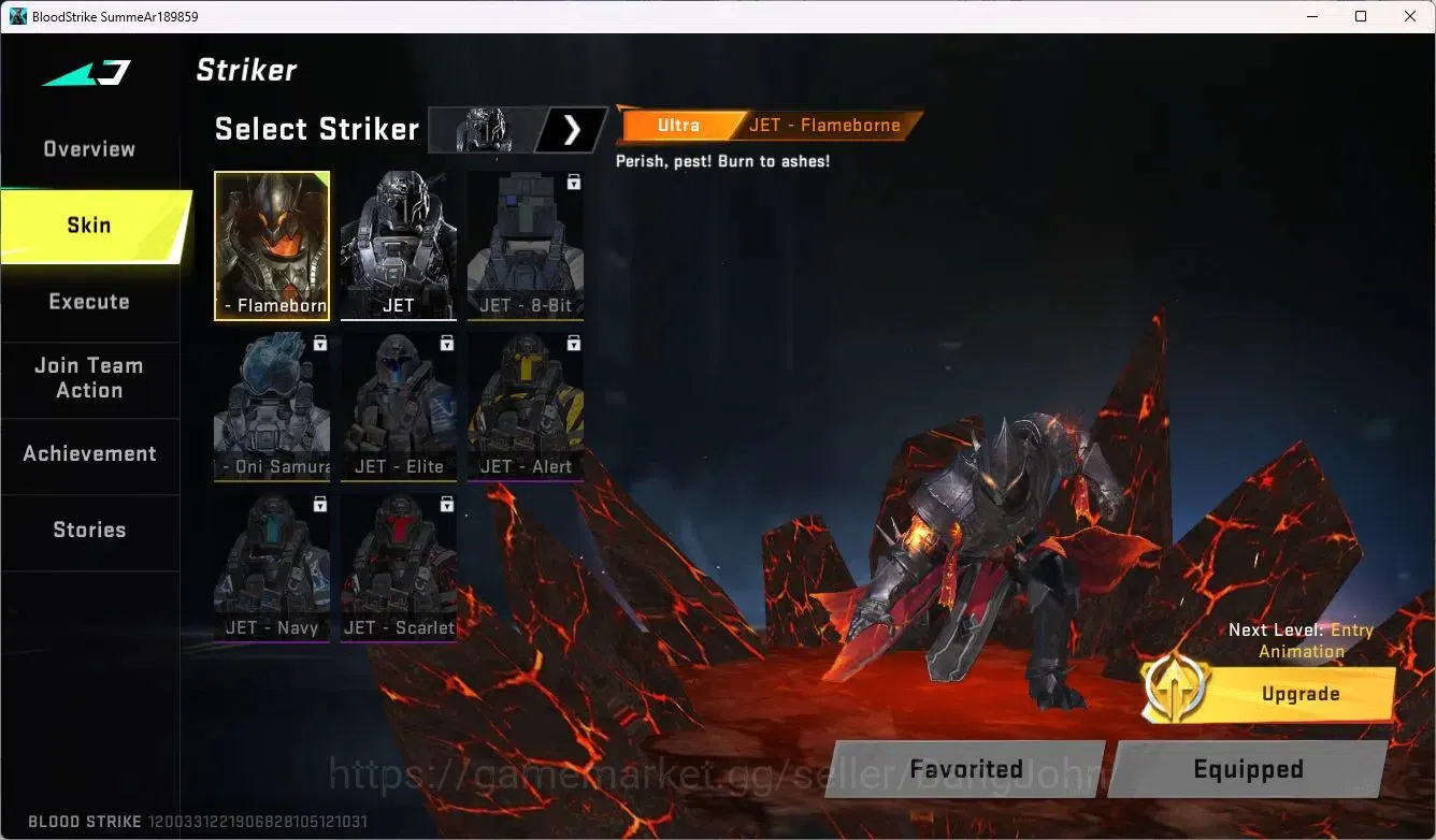 Blood Strike Accounts ASIA | Legendary P90-Abyss | Collab Ethan-Byakuya  image 4