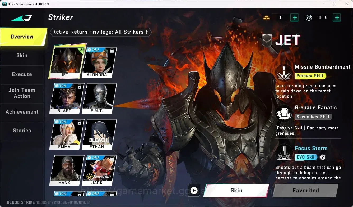 Blood Strike Accounts ASIA | Legendary P90-Abyss | Collab Ethan-Byakuya  image 5