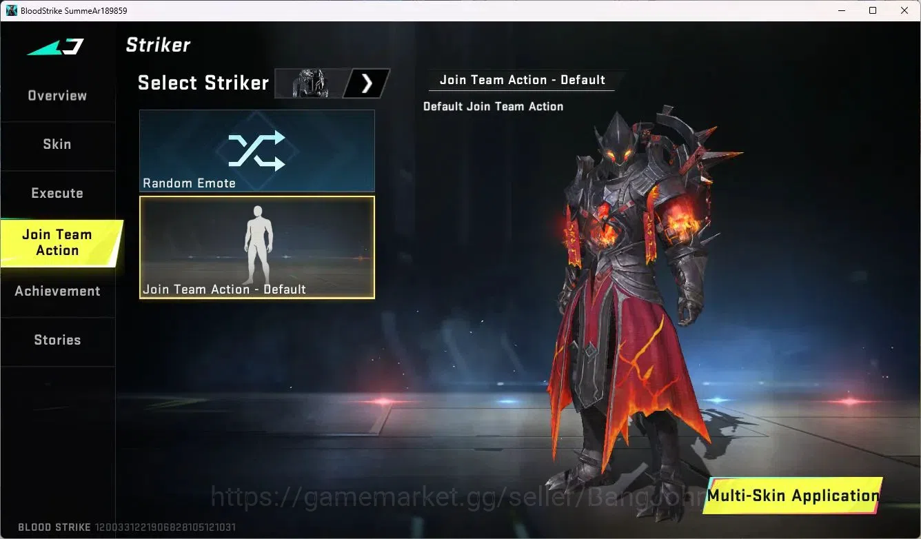 Blood Strike Accounts ASIA | Legendary P90-Abyss | Collab Ethan-Byakuya  image 7