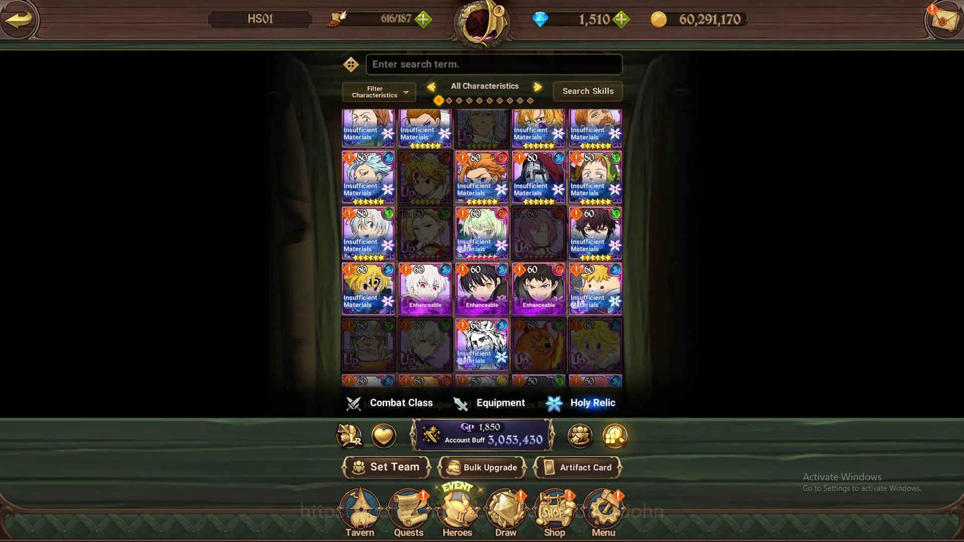 The Seven Deadly Sins: Grand Cross Accounts GLOBAL|3m CC|DM 1510|2LR Roxy,Elizabeth|Full colla image 10