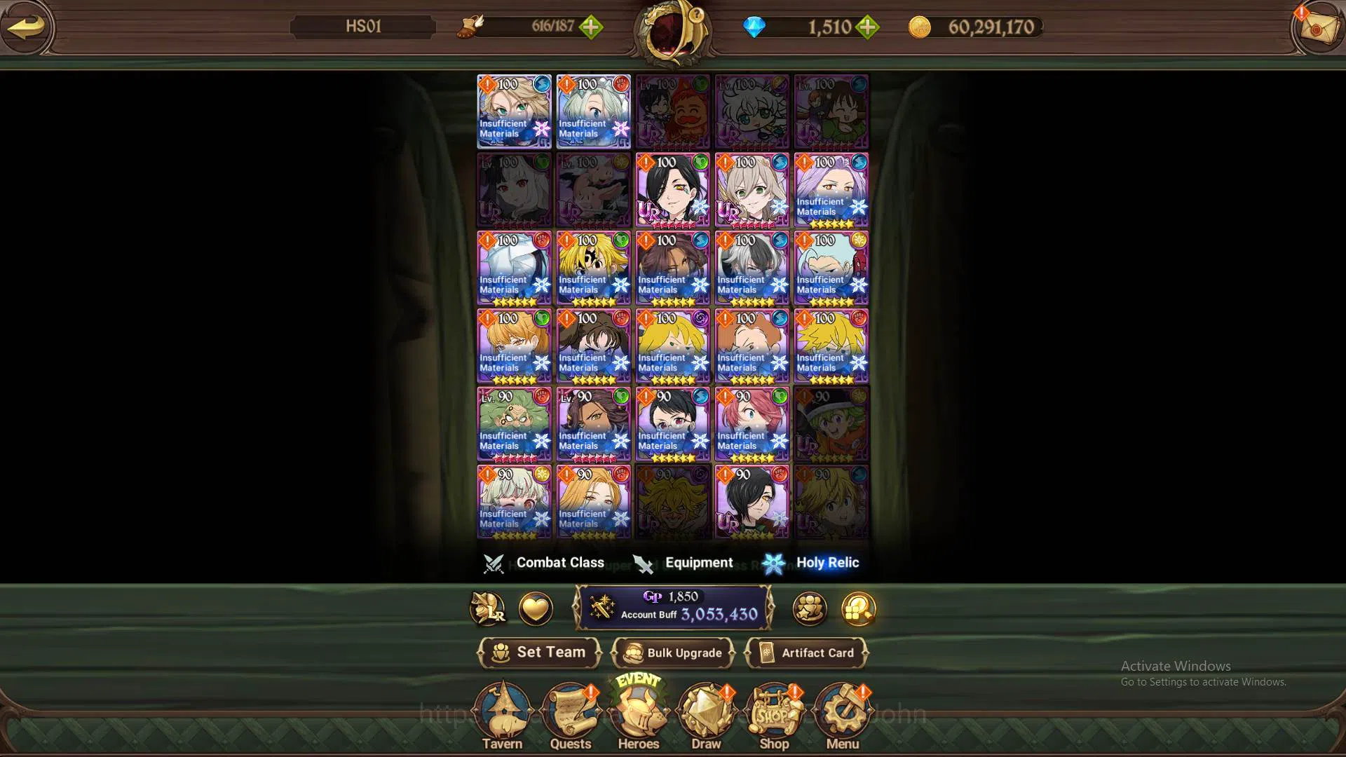 The Seven Deadly Sins: Grand Cross Accounts GLOBAL|3m CC|DM 1510|2LR Roxy,Elizabeth|Full colla image 9
