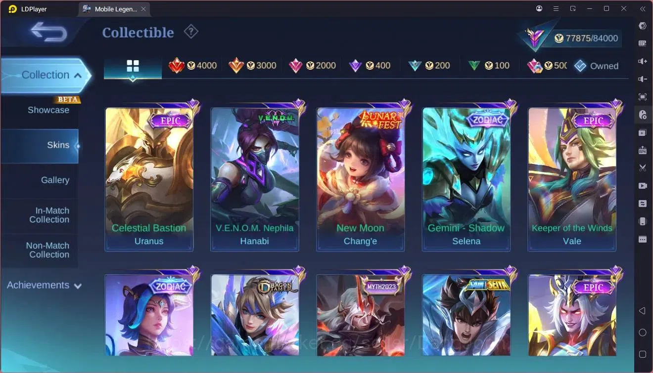 Mobile Legends: Bang Bang Accounts Global|Hero 125|Skin 302|Renowned|KOF Karina|Sanri image 15