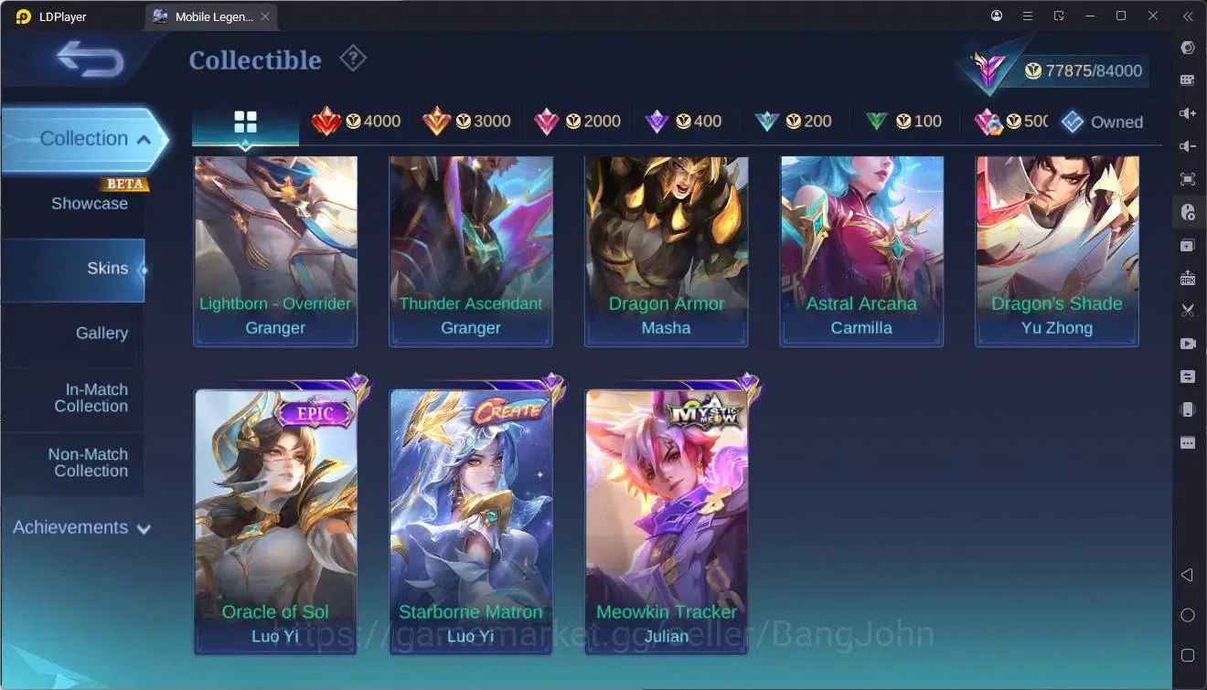 Mobile Legends: Bang Bang Accounts Global|Hero 125|Skin 302|Renowned|KOF Karina|Sanri image 18