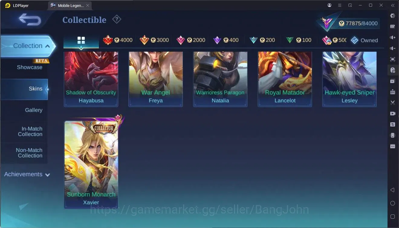 Mobile Legends: Bang Bang Accounts Global|Hero 125|Skin 302|Renowned|KOF Karina|Sanri image 9