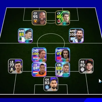 eFootball Accounts Legends & Iconic Players Android|Power 2714|6 Show Time Luka Modric,Micky Van De Ven,L Messi,Ibrahim