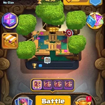 Clash Royale Accounts Starter Trophy 4238|CL 741|KTL 11|82 Cards |0  Champ|1 Hero + 7 Evo|Arena 13|498 Gems|16K