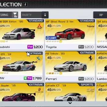 Racing Master Accounts SEA|Lvl 44|VIP 3|4 PL Cars (RX-7 Type RS Initial D,AE86 Initial D,LaFerrari,Jesko Attack) + Collab MF