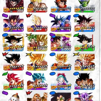 Dragon Ball Legends Accounts High-End Android | Lvl 158|10.7M Total Power| 60,968 CC |1 UL| UL Super Saiyan Goku | Check SS