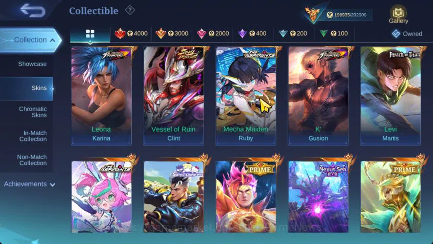 Mobile Legends: Bang Bang Accounts Hero 132|Skin 504|High Glory 91|Legend[Franco,GS], image 7