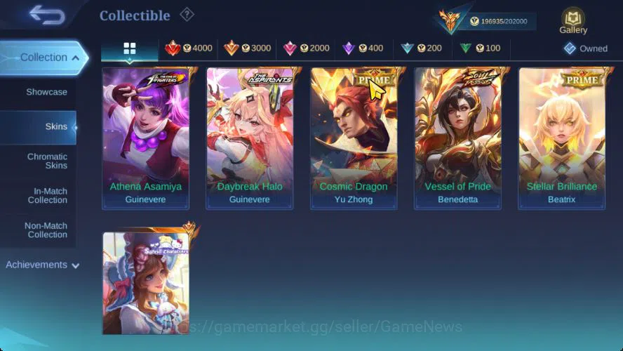 Mobile Legends: Bang Bang Accounts Hero 132|Skin 504|High Glory 91|Legend[Franco,GS], image 8
