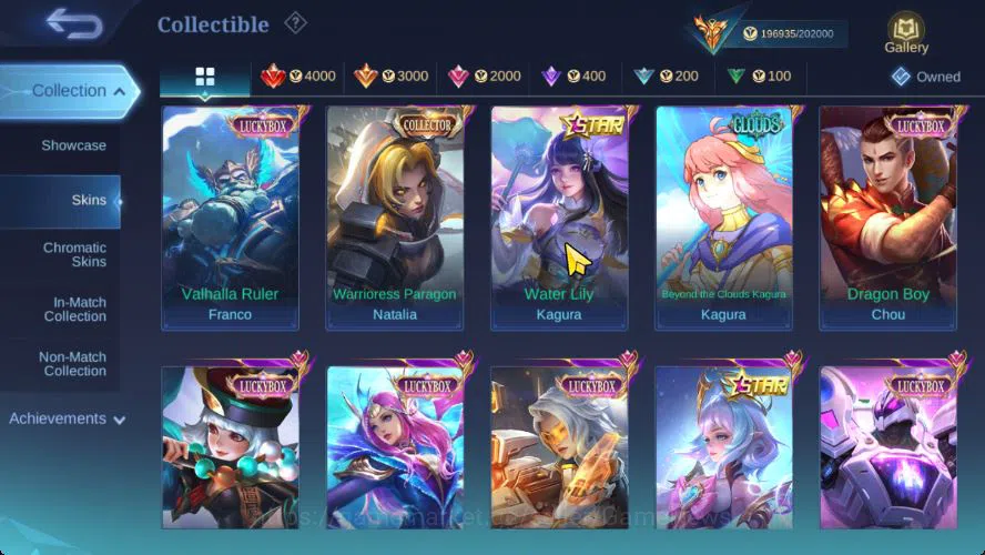 Mobile Legends: Bang Bang Accounts Hero 132|Skin 504|High Glory 91|Legend[Franco,GS], image 9