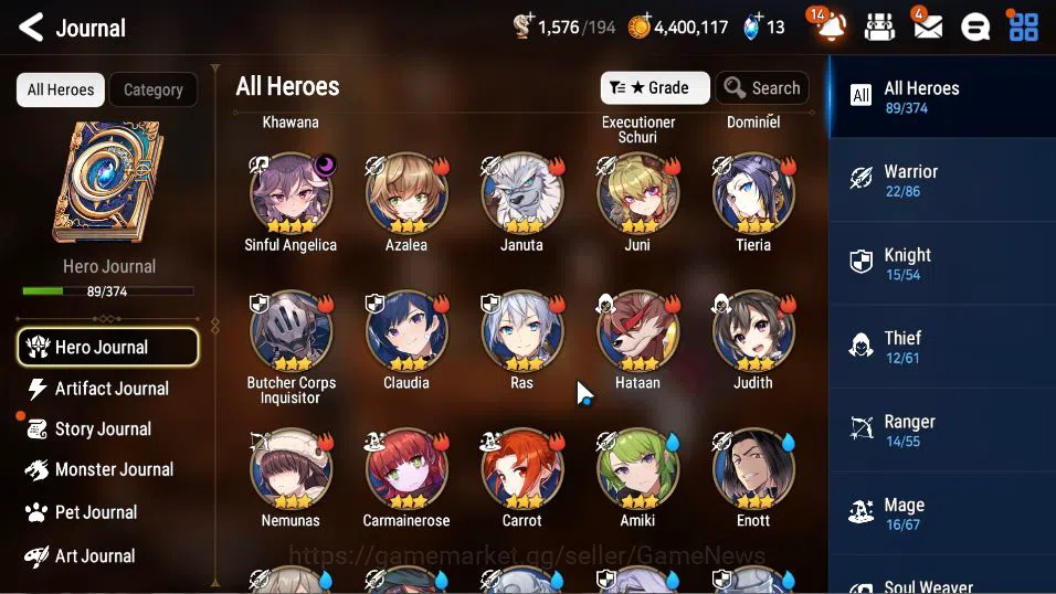 Epic Seven Accounts Global Unverif|3 ML (SS Vivian,A Laika,Sage Baal), image 8