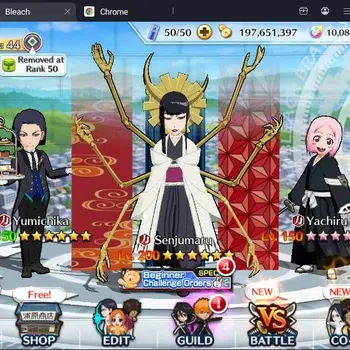 Bleach: Brave Souls Accounts Starter Global |102K BP+10K Orb|Fresh Story|Senjumaru TYBW25,Yumichika The
