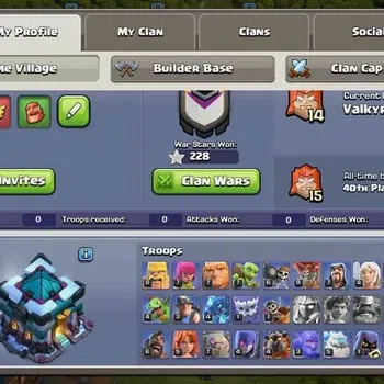 Clash of Clans High-End Global | TH 13-BH 6 | LVL 117 | HH 7 | AQ 46 ,MP 1 image 1