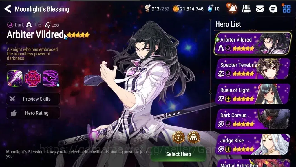 Epic Seven Accounts GLOBAL Unverif|7 ML [NM Luna, RoLight, SP Politis, image 12