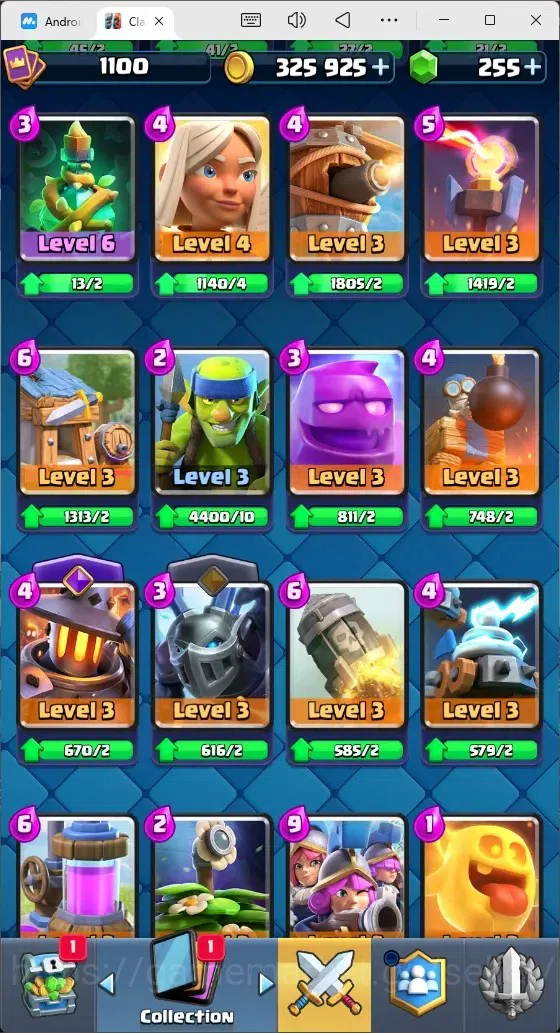 Clash Royale Accounts Mobile |Trophy 8592|4 EVO Cards|2 Hero Card|255 Ge image 11