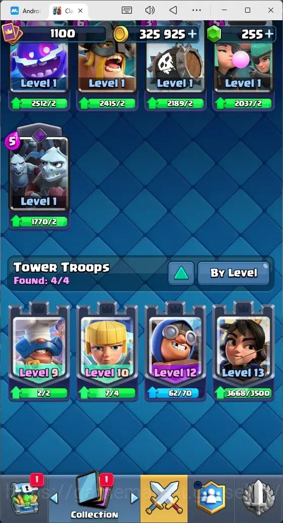 Clash Royale Accounts Mobile |Trophy 8592|4 EVO Cards|2 Hero Card|255 Ge image 13