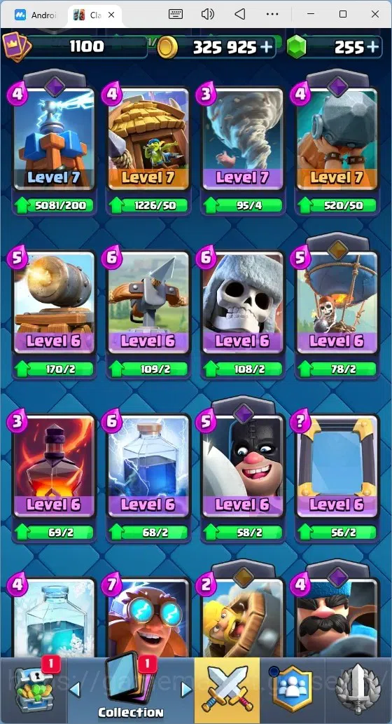 Clash Royale Accounts Mobile |Trophy 8592|4 EVO Cards|2 Hero Card|255 Ge image 9